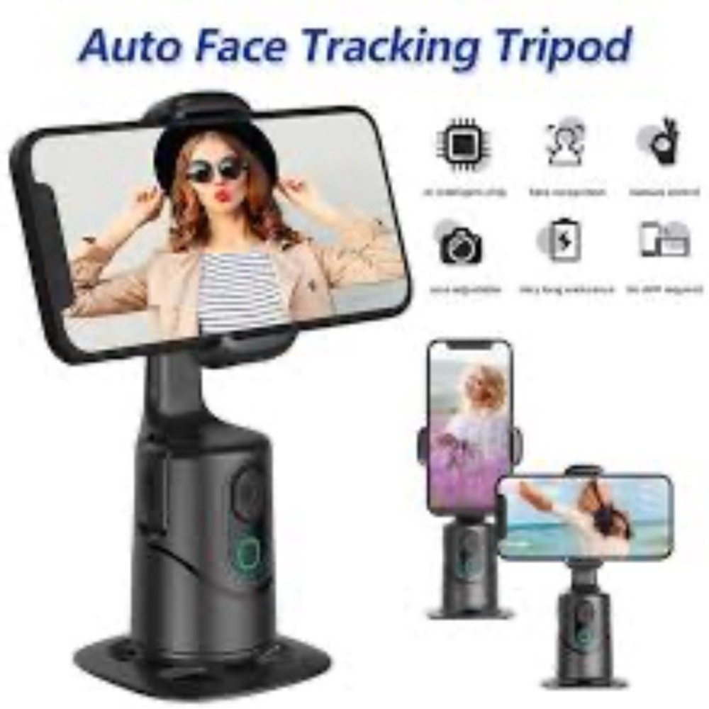 Gimbal Stabilizer Black Smartphone Gimbal Mount with Bluetooth Remote